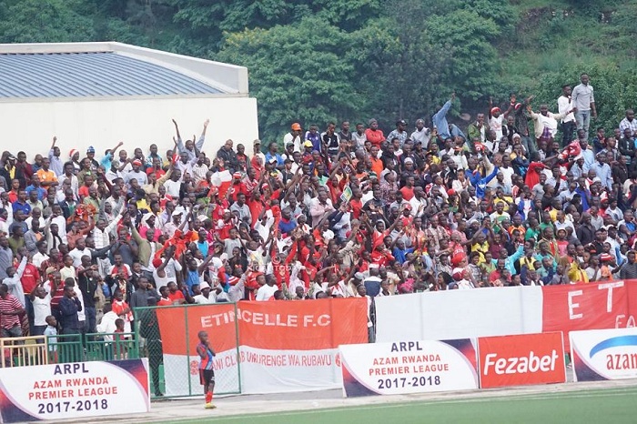 Imyitwarire mibi y'abafana ba Etincelles yatumye ikipe yabo ihanwa n'abafana barahanwa