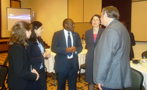 Ministiri wa MINECOFIN, Amb. Gatete Claver aganira n