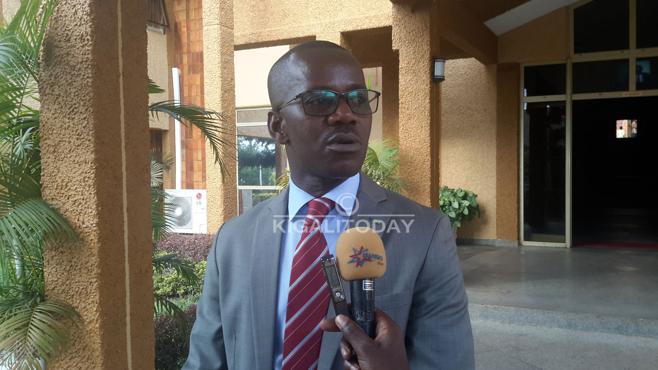 Me Evode Uwizeyimana Umunyamabanga wa Leta muri Minisiteri y'Ubutabera ushinzwe itegeko nshinga n'andi mategeko