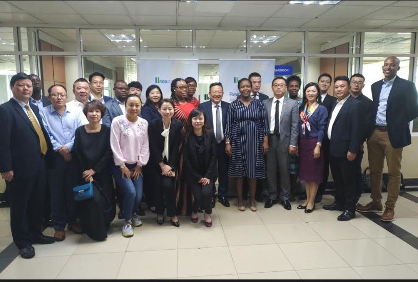 Abakozi ba RDB hamwe n