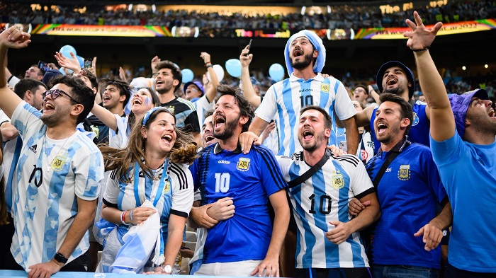Abafana ba Argentine basazwe n'ibyishimo 