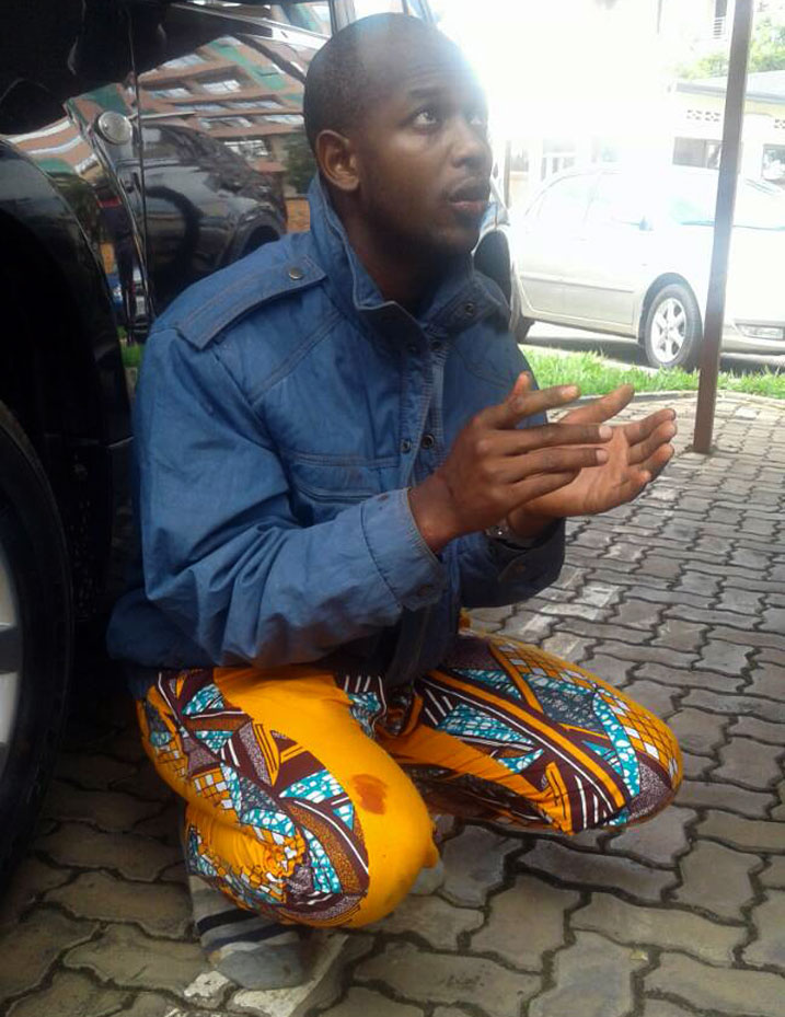 Afashwe yahinduye imyenda agerageza gutoroka Urukiko