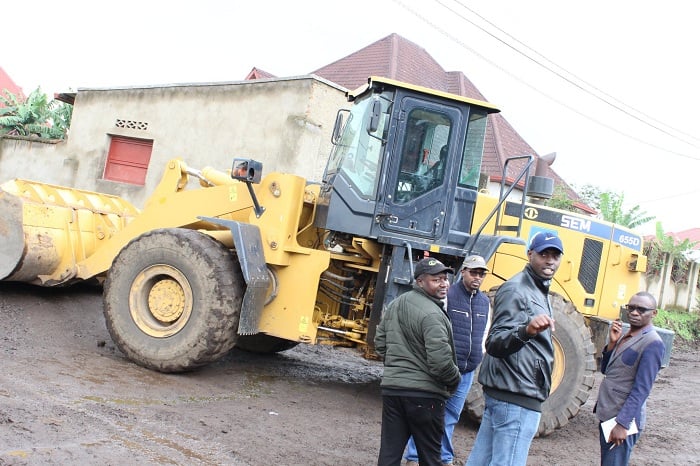 Ibikorwa byo kubaka imihanda birakomeje