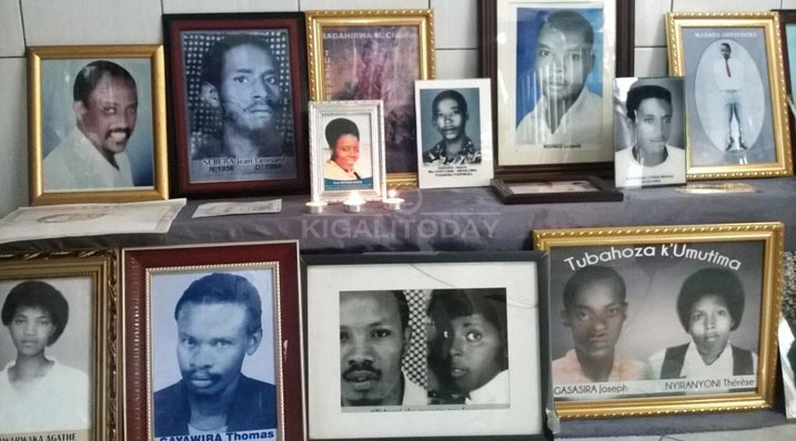 Ifoto ya Niyitegeka iri mu yandi mafoto yabiciwe muri Komini Rouge