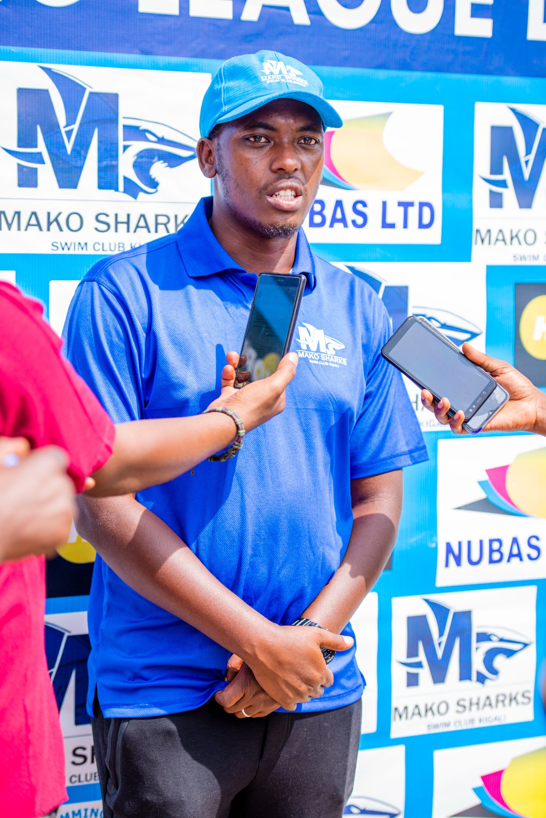 Umuyobozi w'ikipe ya Mako Sharks SC, Bazatsinda James 