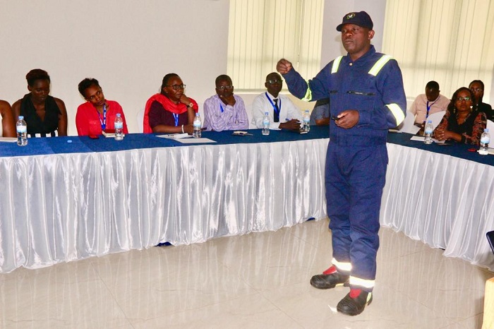 CIP Dieudonne Mutaganda, ukuriye amahugurwa muri FRB