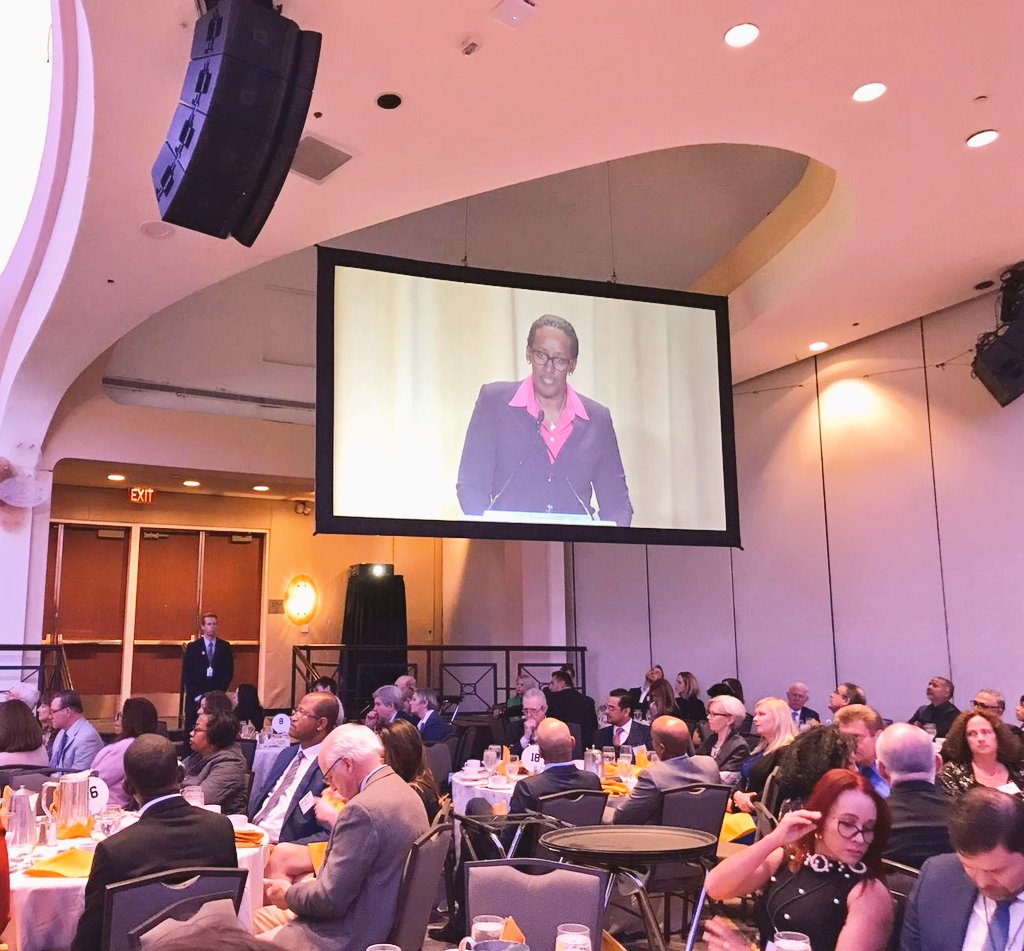 Madame Jeannette Kagame ubwo yavugaga ijambo i Washington DC muri USA