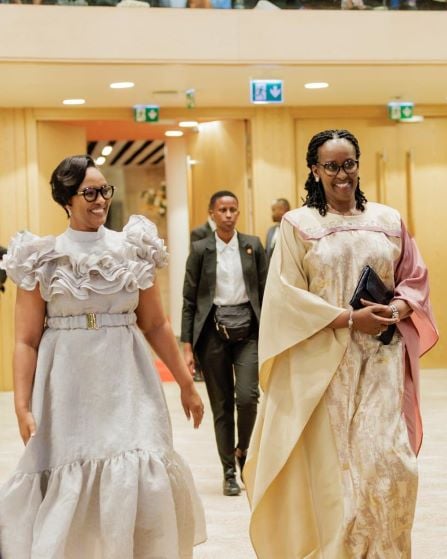 Madamu Jeannette Kagame na Apôtre Mignone Kabera