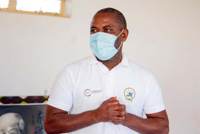 Habyarimana Florent ushinzwe iterambere no gukurikirana impano z'abakiri bato muri MINISPORTS, ni we wasoje aya mahugurwa ku mugaragaro