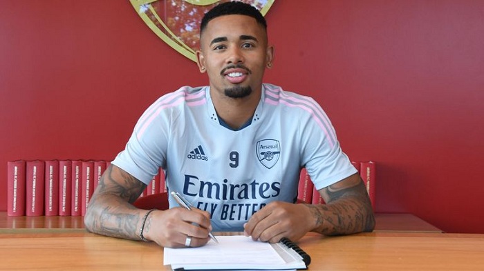 Gabriel Jesus wagiye muri Arsenal 