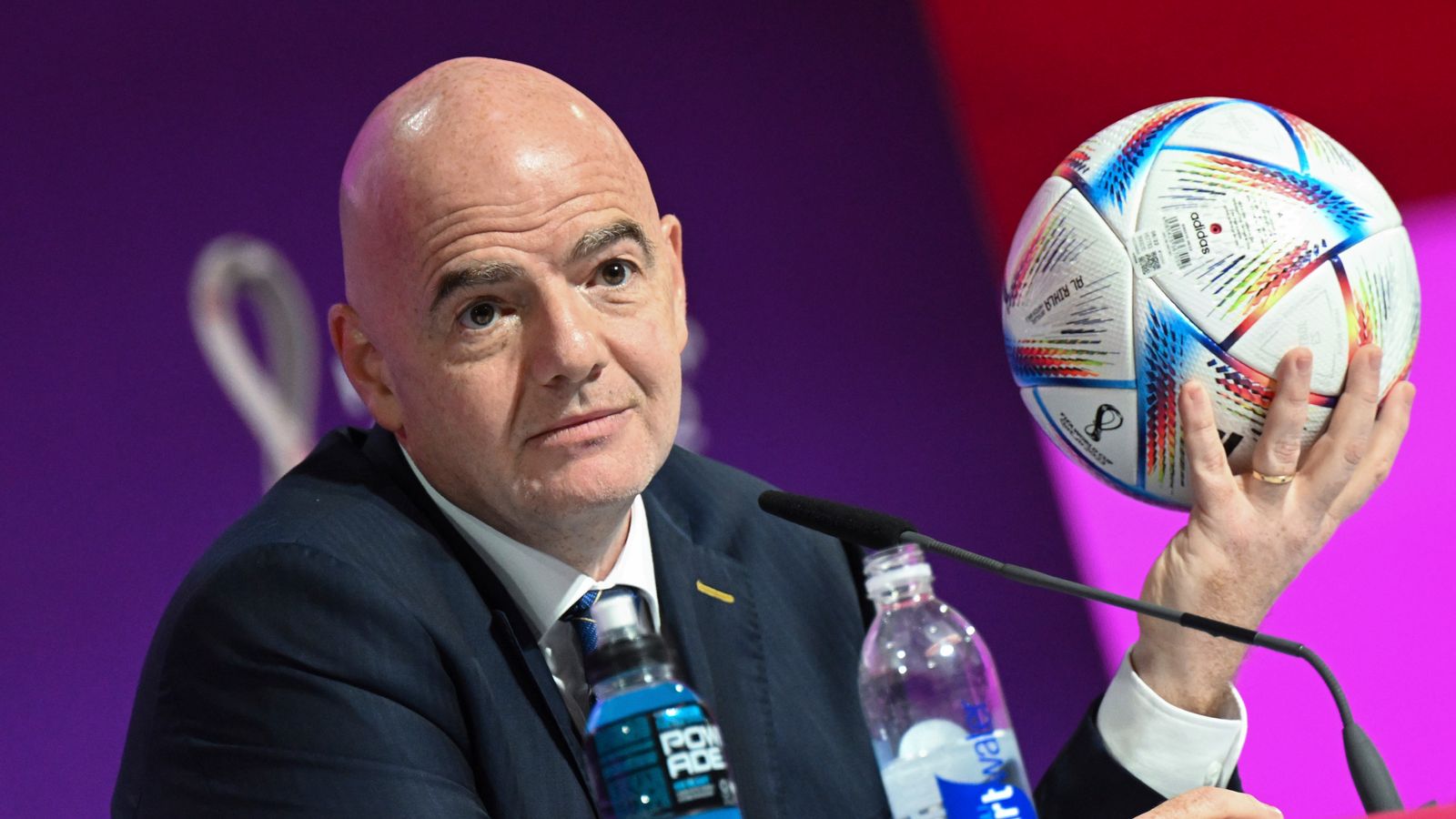 Perezida wa FIFA Giani Infantino