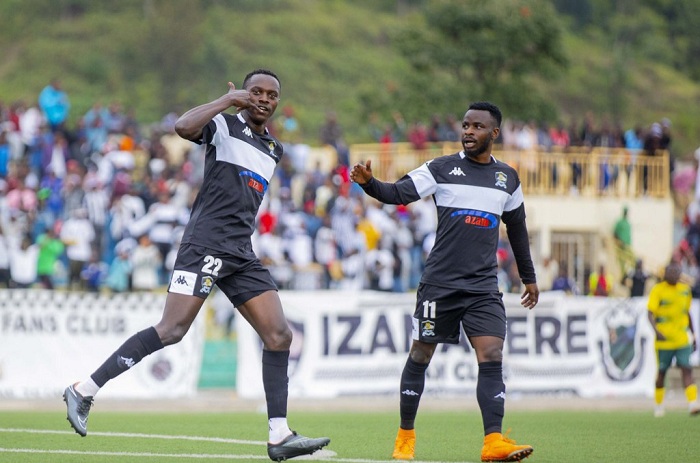 Niyibizi Ramadhan yishimira igitego yatsinze