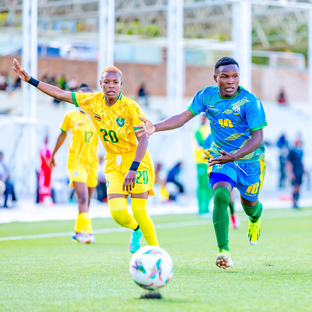 Mutuyimana Sandrine ahanganye na Nadia Semba wa Zimbabwe