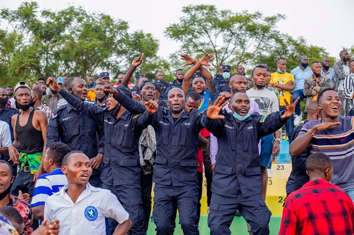 Police FC yari ifite abafana kuri uyu mukino