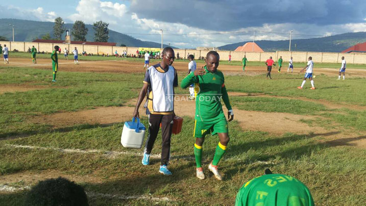 Jimmy Mbaraga watsindiye Marines igitego