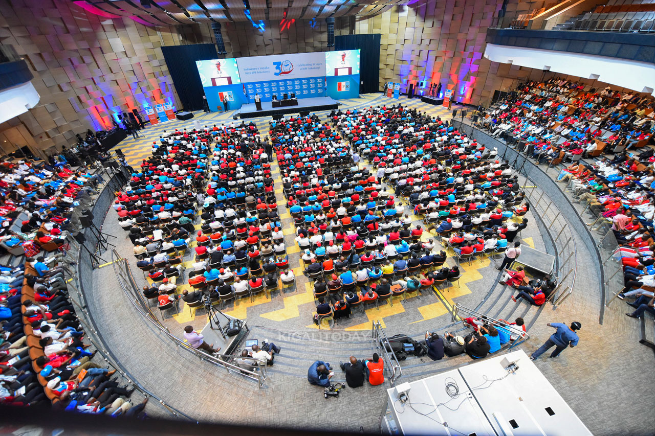 Abanyamuryango ba FPR Inkotanyi bitabiriye Kongere y'Umuryango i Rusororo