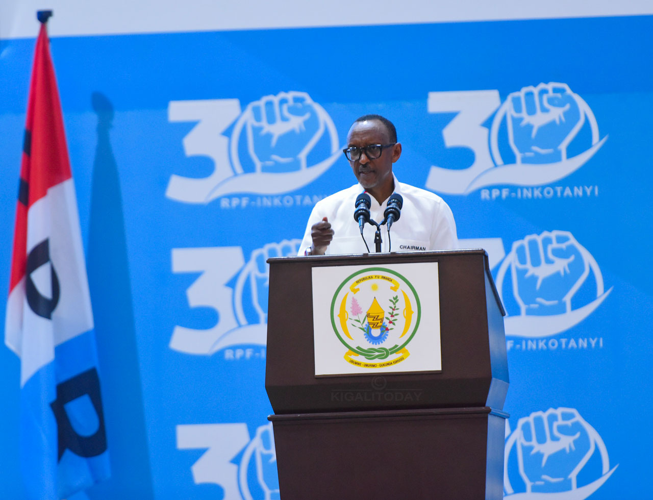 Perezida Kagame ageza Ijambo ku banyamuryango ba FPR Inkotanyi