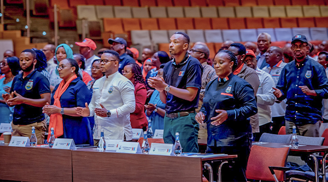 Abanyamuryango ba FPR Inkotanyi bahuriye mu nama, baganira ku bumwe bw'Abanyarwanda