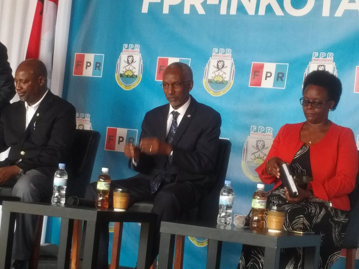 Ngarambe Francois Xavier, umunyamabanga mukuru wa FPR-Inkotanyi, mu kiganiro n