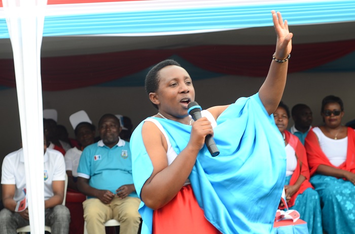 Uwanyirigira Marie Chantal, Chairperson wa FPR mu Karere ka Burera