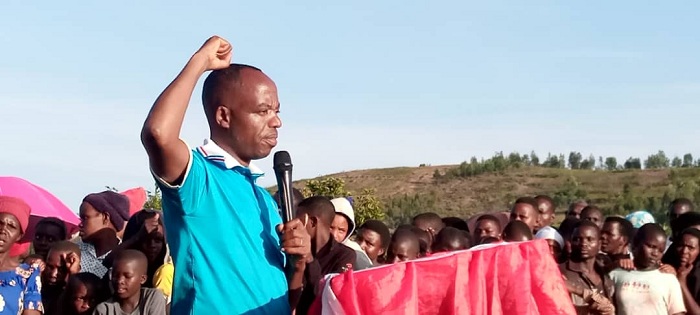 Osée Dusengimana ukuriye FPR mu Murenge wa Huye