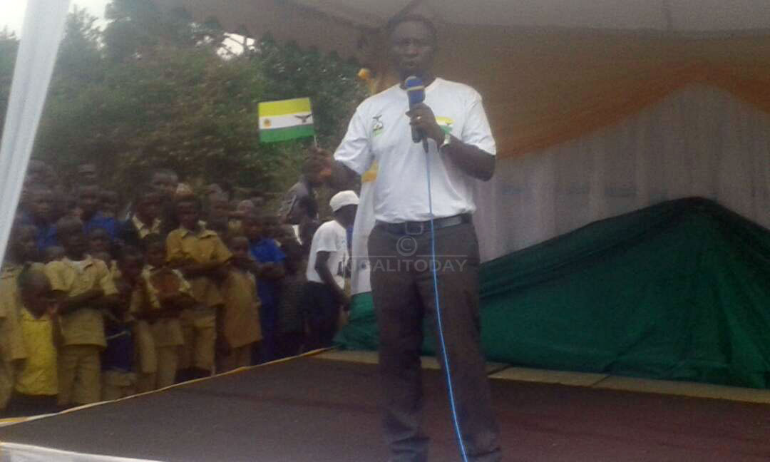 Habineza ubwo yiyamamarizaga i Kirehe 