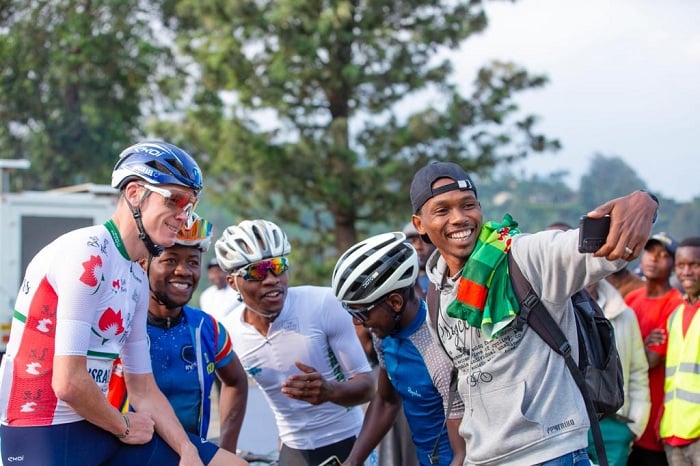 Chris Froome wishimwe n'abatari bake agiye kongera gukina Tour du Rwanda