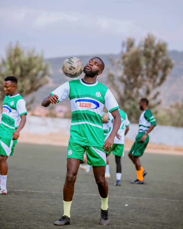 Iradukunda Jean Bertrand yatangiye imyitozo nk'umukinnyi mushya wa Kiyovu Sports