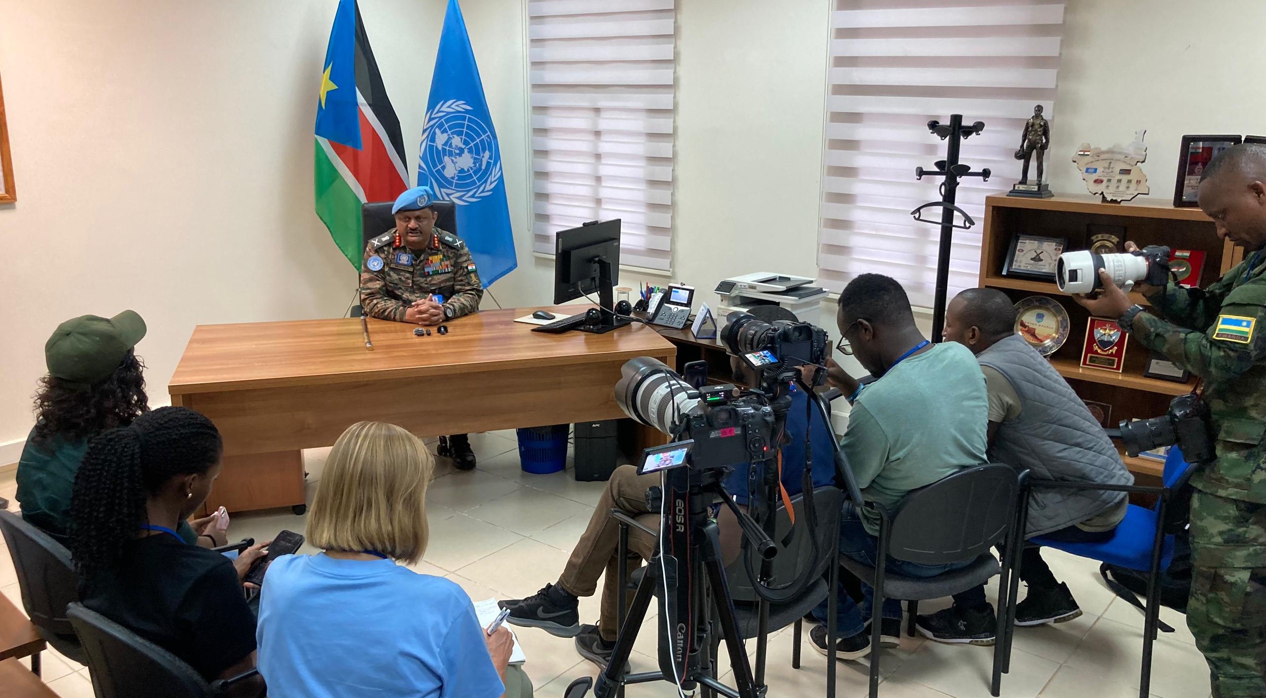 Lt Gen Mohan Subramanian, yagaragaje byinshi Ingabo z'u Rwanda zigiramo uruhare muri Sudani y'Epfo