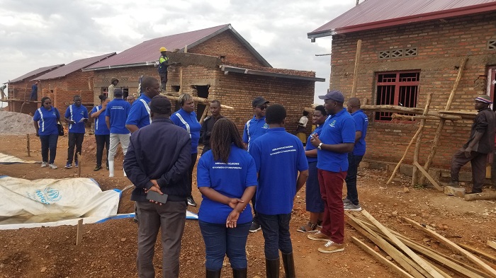 Bishimiye aho iyubakwa ry'umudugudu w'icyitegererezo wa Kagano rigeze