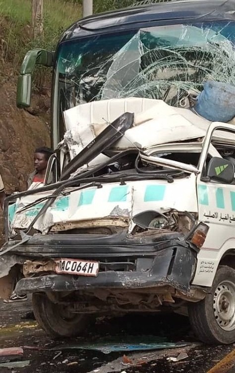 Imodoka ya Hiace yangiritse cyane 