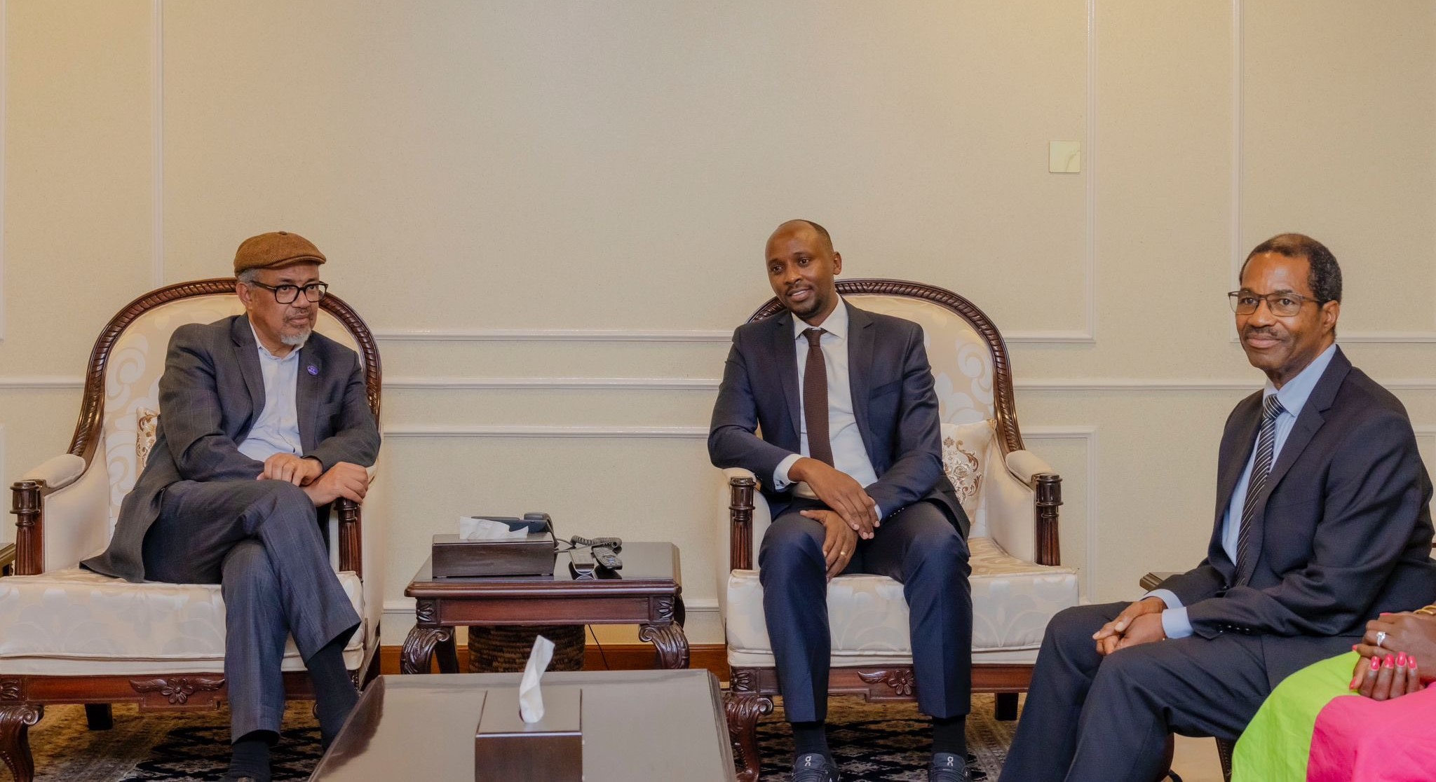 Umuyobozi wa OMS Dr. Tedros Adhanom Ghebreyesus ari mu ruzinduko mu Rwanda