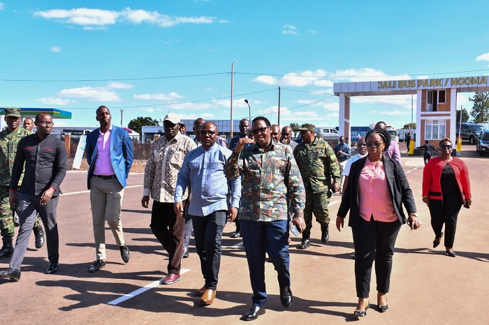 Abayobozi batandukanye bitabiriye icyo gikorwa