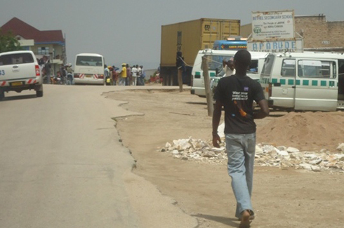 Iyi gare iri mu mujyi rwagati, bibangamira abakora umurimo w