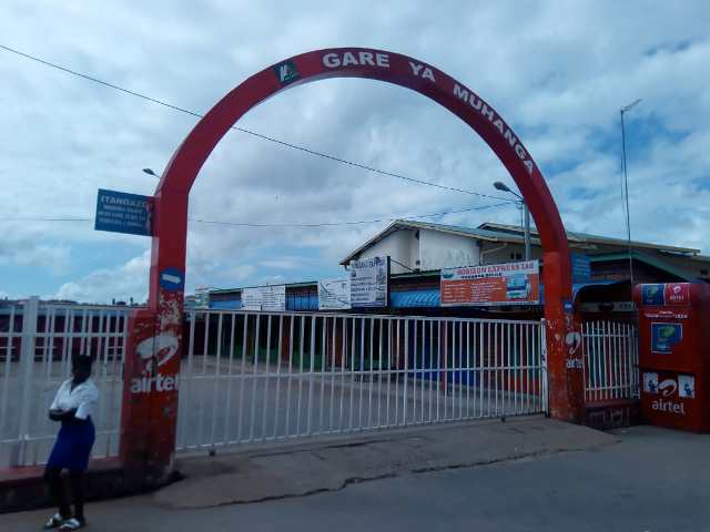 Gare ya Muhanga yari ifunze mbere ya saa sita