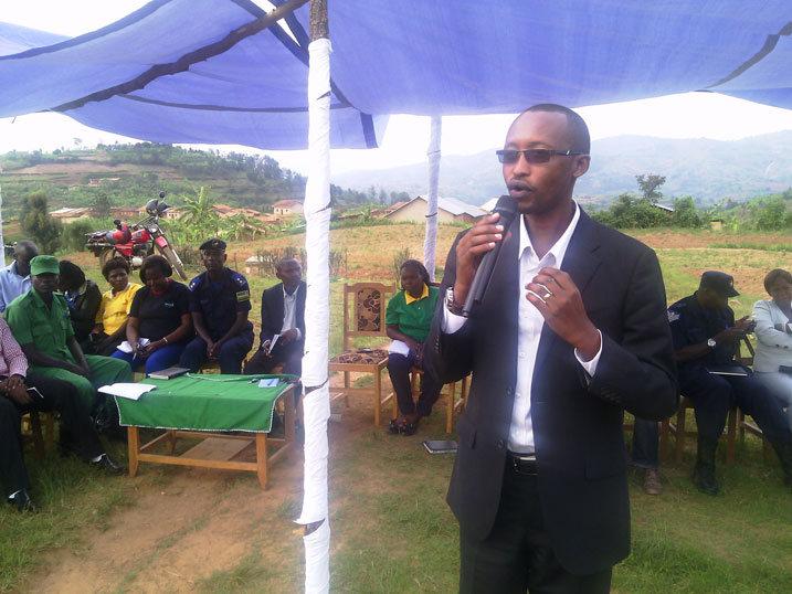 Gasana Celse, umunyamabanga nshingwabikorwa w