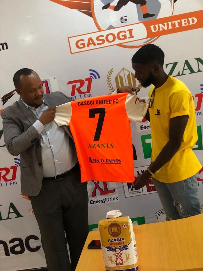 Iradukunda Bertrand yahawe nimero 7 muri Gasogi United