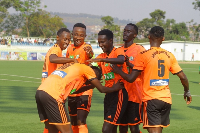 Abakinnyi ba Gasogi United bishimiye intsinzi