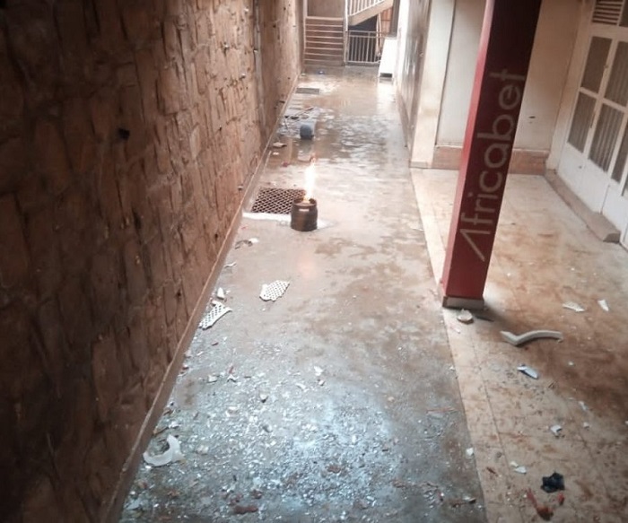 Aho impanuka yabereye byinshi mu byari bihari byangiritse