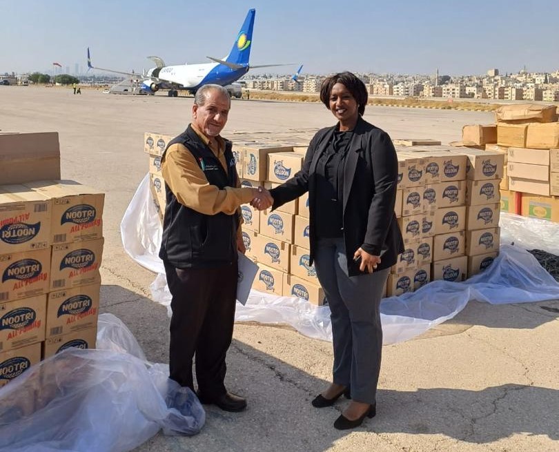 U Rwanda rwongeye koherereza imfashanyo abaturage bo muri Gaza