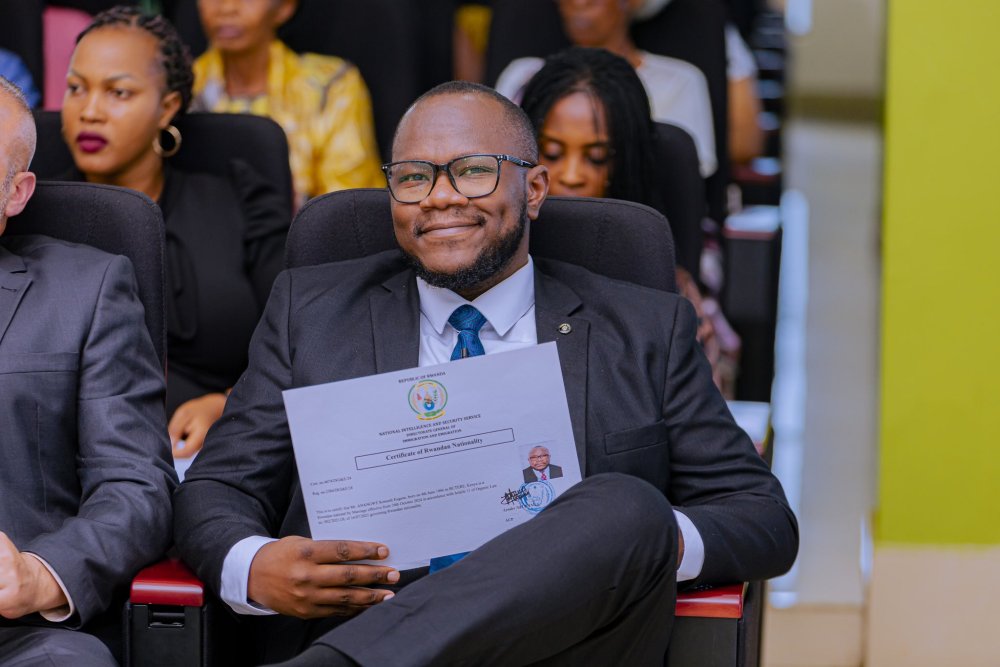 Anangwe avuga ko yishimiye kuba Umunyarwanda