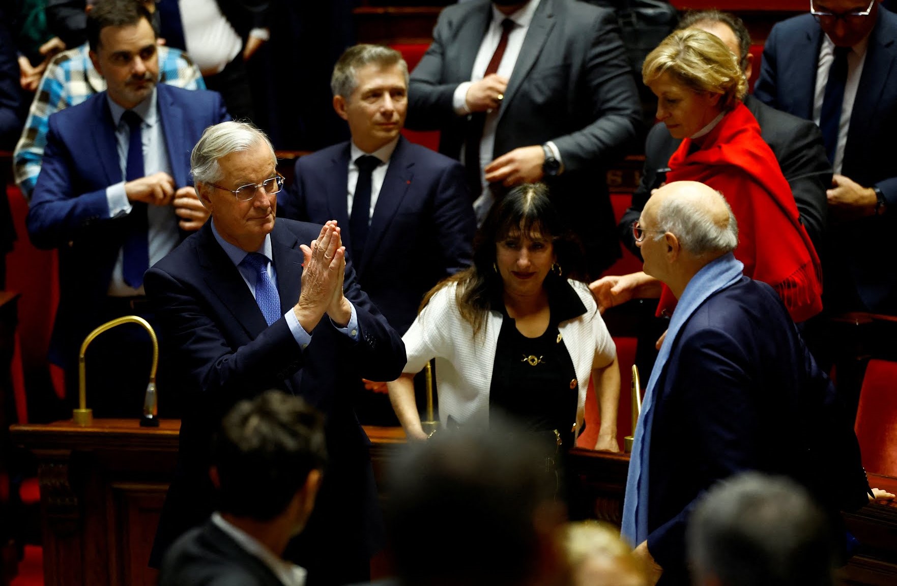 Ubwo Barnier yari amaze gutakarizwa icyizere n'abagize Inteko Ishinga Amategeko