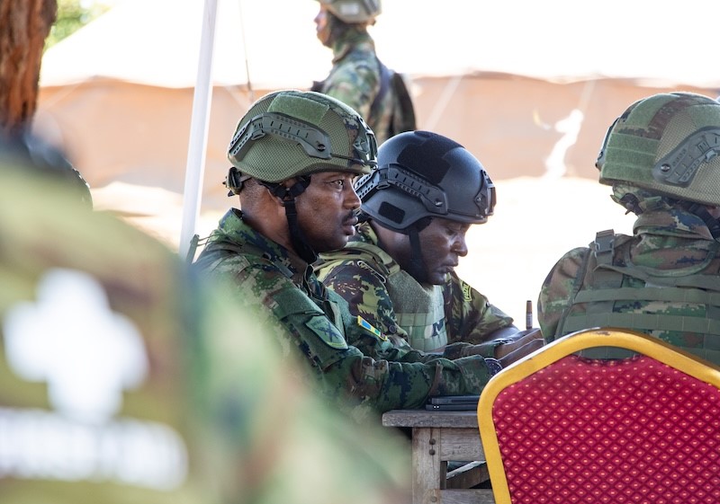 Aba bayobozi b'Ingabo koze inama yibanze ku buryo umutekano uhagaze uyu munsi