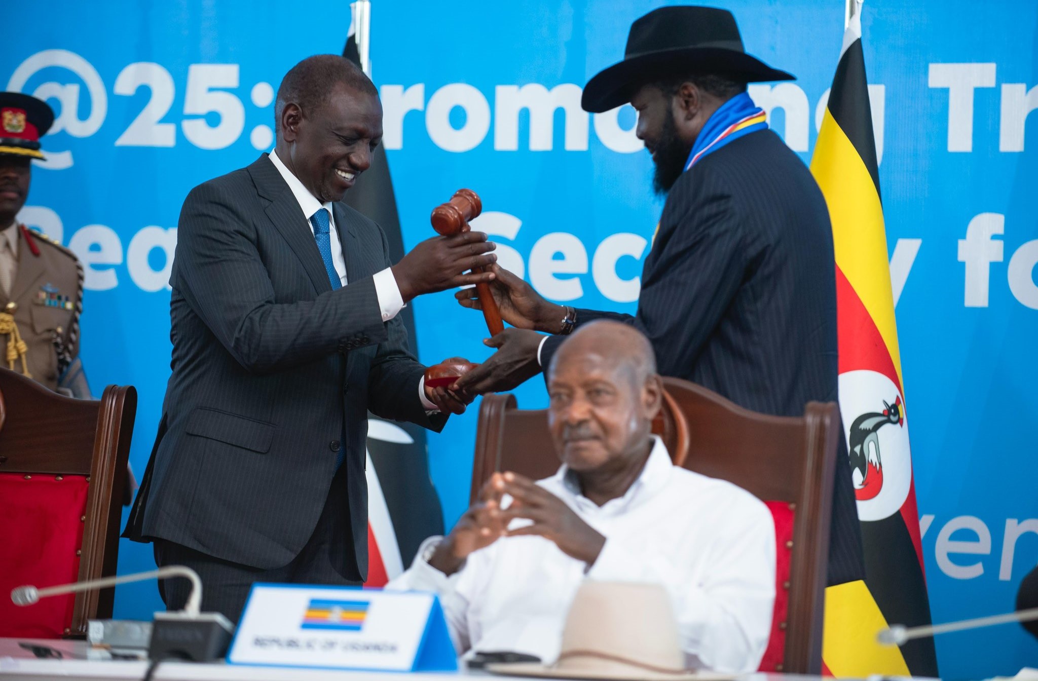 Perezida Ruto ahererekanya ububasha na Salva Kiir