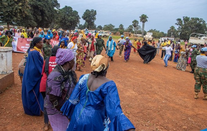 Ni ubukangurambaga bwitabiriwe n'Abaturage bo mu Mujyi wa Bria
