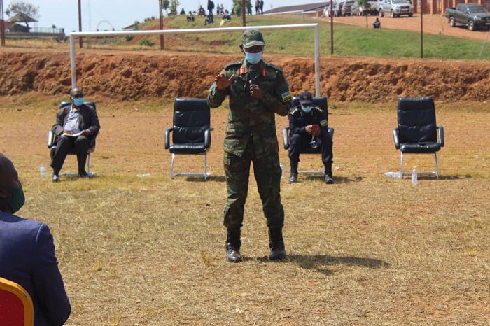 Maj Gen Ruvusha avuga ko umutekano muke atari ukumva urusaku rw