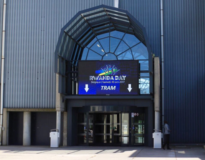 Inzu iri kuberamo Rwanda Day mu Bubiligi