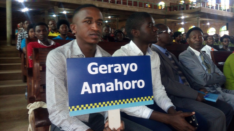 Abizerabo mu itorero ry'abadivantisiti b'umunsi wa 7 bakiriye ubutumwa bwa Gerayo Amahoro