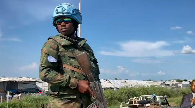 Ingabo z'u Rwanda ziri ku burinzi muri Sudani y'Epfo