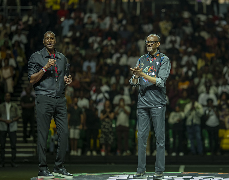 Masai Ujiri yashimiye Perezida Kagame kubera uruhare rwe mu guteza imbere Afurika